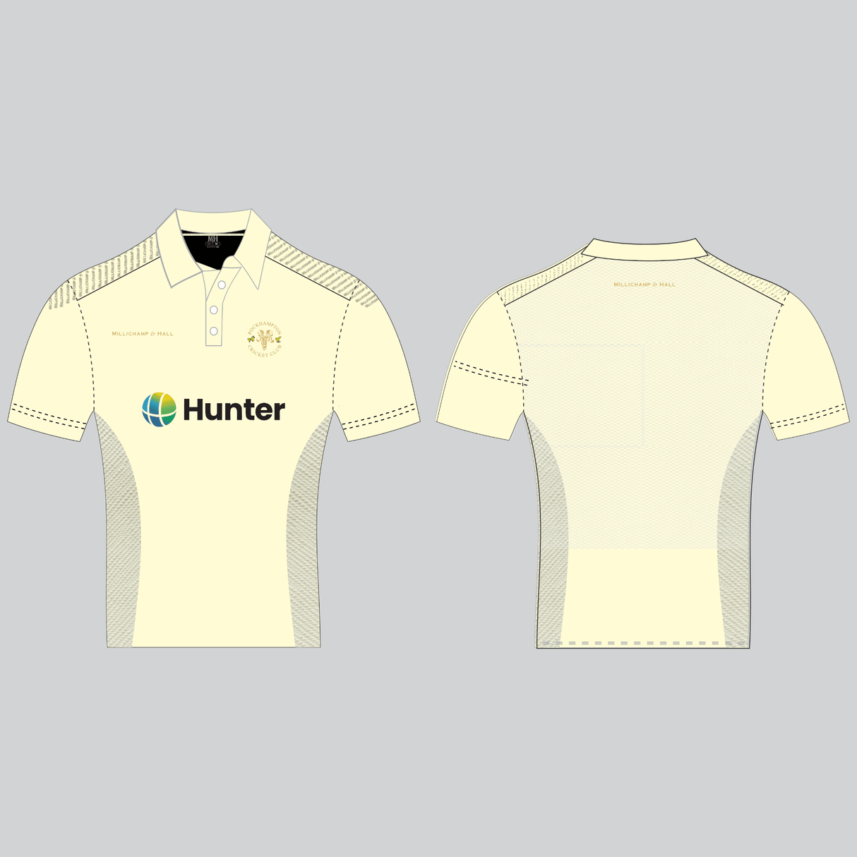 Rockhampton White Playing Shirt (Short Sleeve)