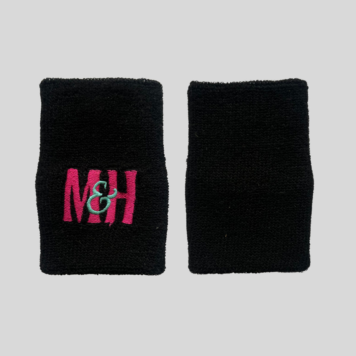 Teal and Pink Sweatband
