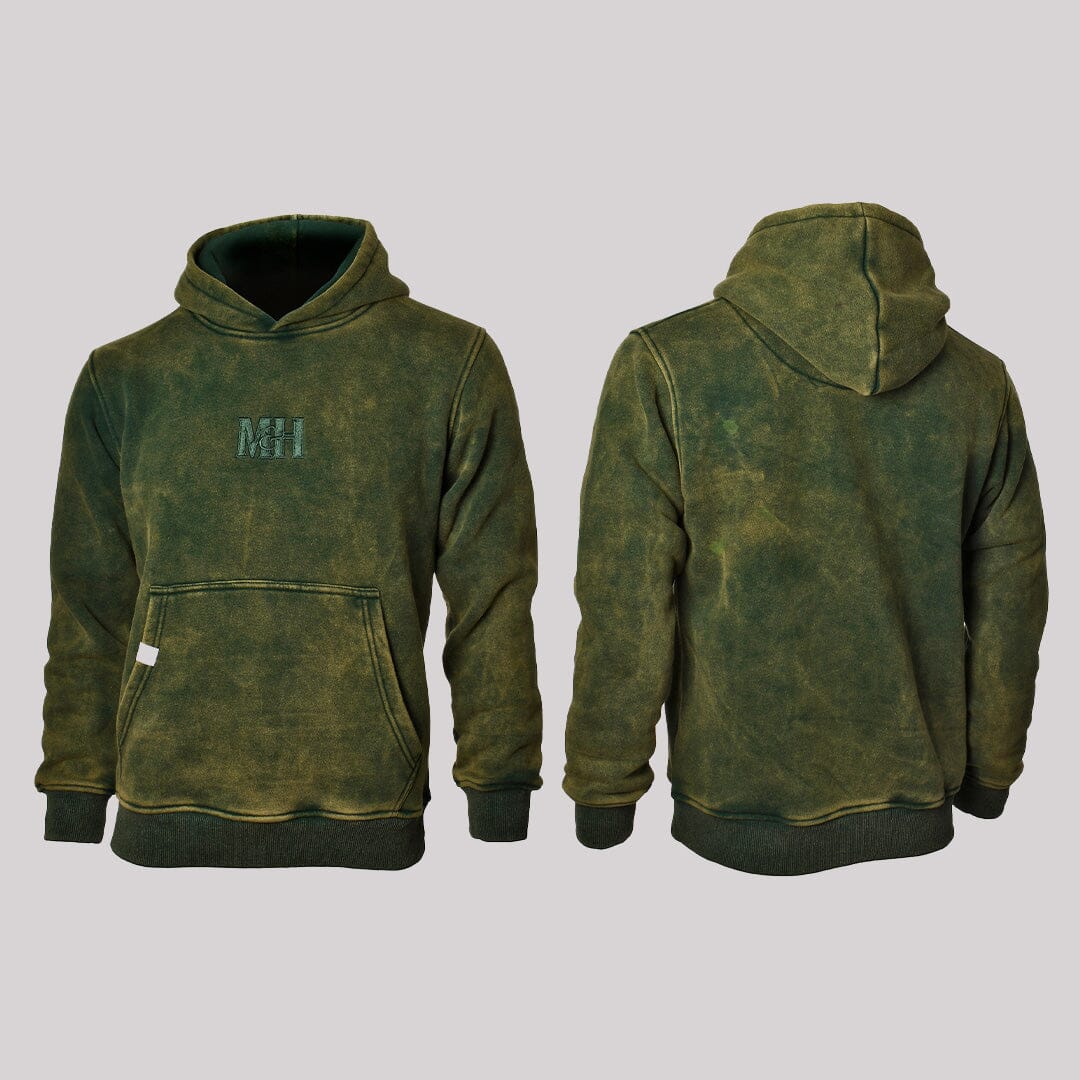 Vintage Washed Hoodie Clothing Millichamp and Hall