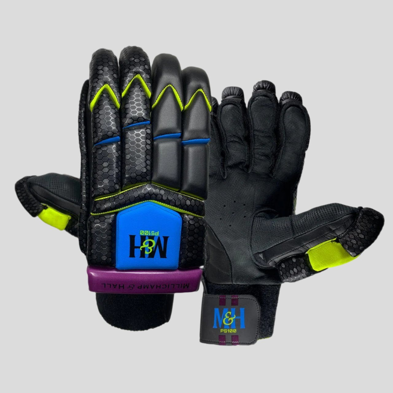 Black batting gloves on sale