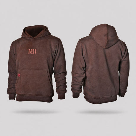 Vintage Washed Hoodie Clothing Millichamp and Hall