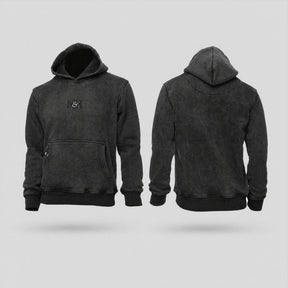 Vintage Washed Hoodie Clothing Millichamp and Hall
