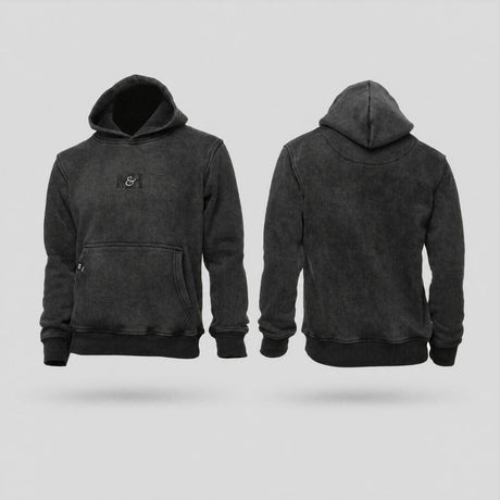 Vintage Washed Hoodie Clothing Millichamp and Hall