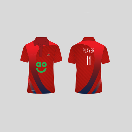 Edgworth Club Cricket Shirt (Short sleeve) Millichamp and Hall