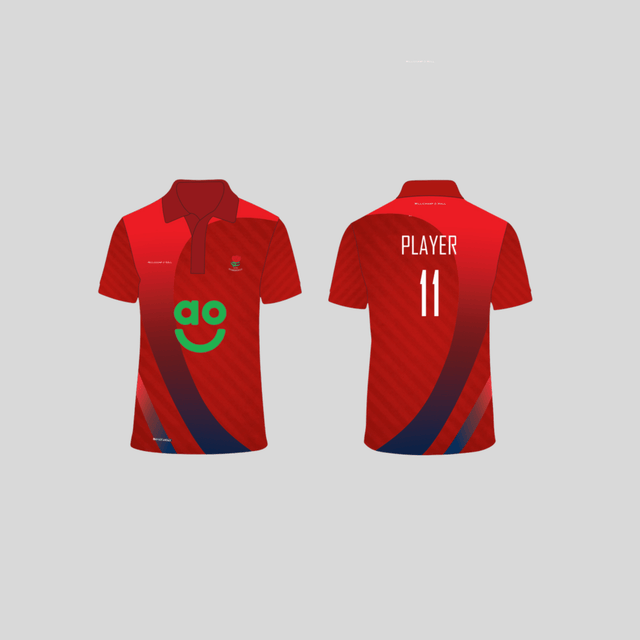 Edgworth Club Cricket Shirt (Short sleeve) Millichamp and Hall