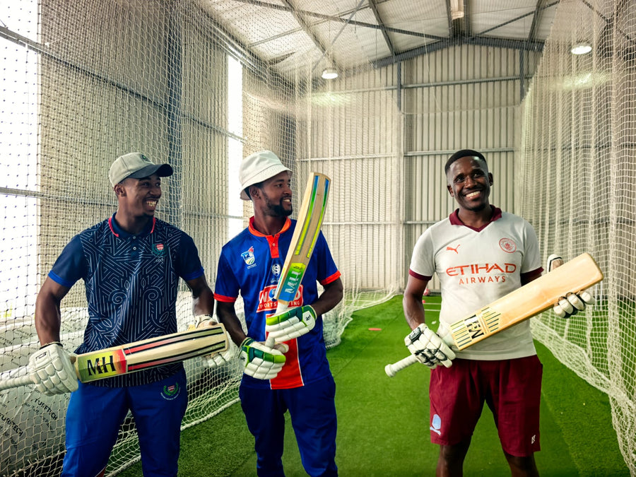 We teamed up with the Catch Trust Foundation to put M&H bats in the hands of young players in Khayelitsha, Cape Town. More than just bats — giving the next generation a chance to play, grow and make their mark.