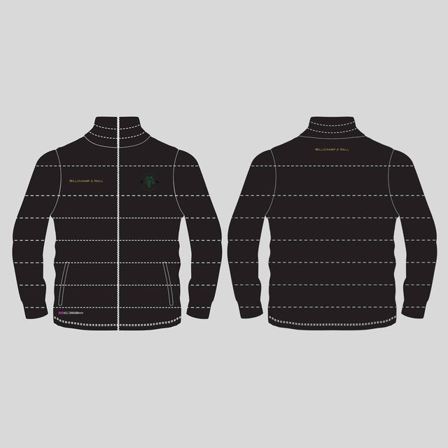 Rockhampton Ravens Women's Puffer Jacket Millichamp and Hall