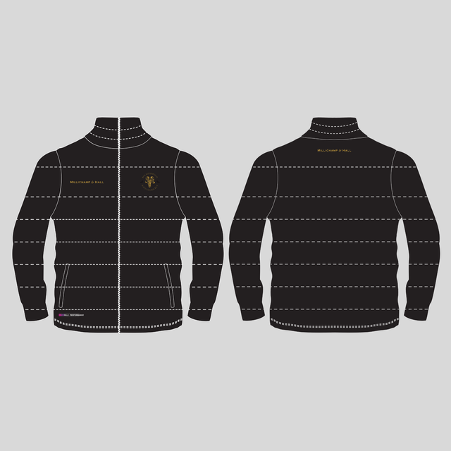 Rockhampton Ravens Women's Puffer Jacket Millichamp and Hall