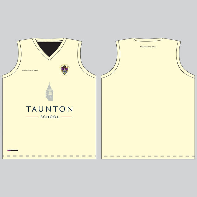 Taunton Vale White Playing Slip Over Millichamp and Hall