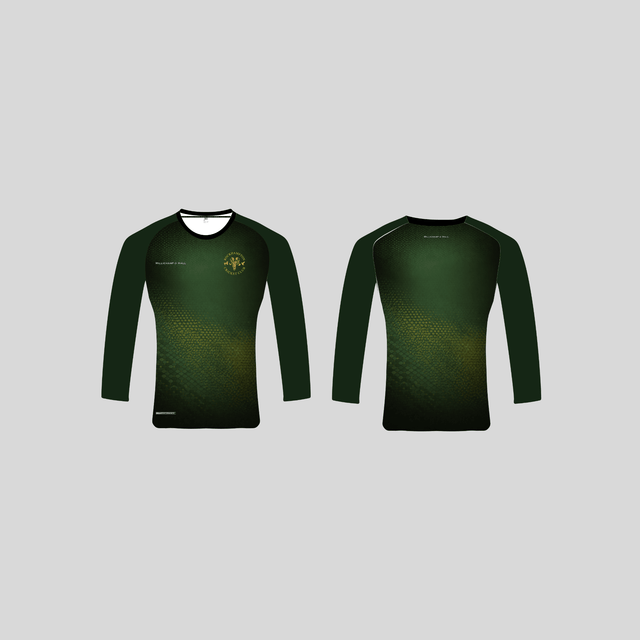 Rockhampton Sublimated Longsleeve Training Shirt Millichamp and Hall