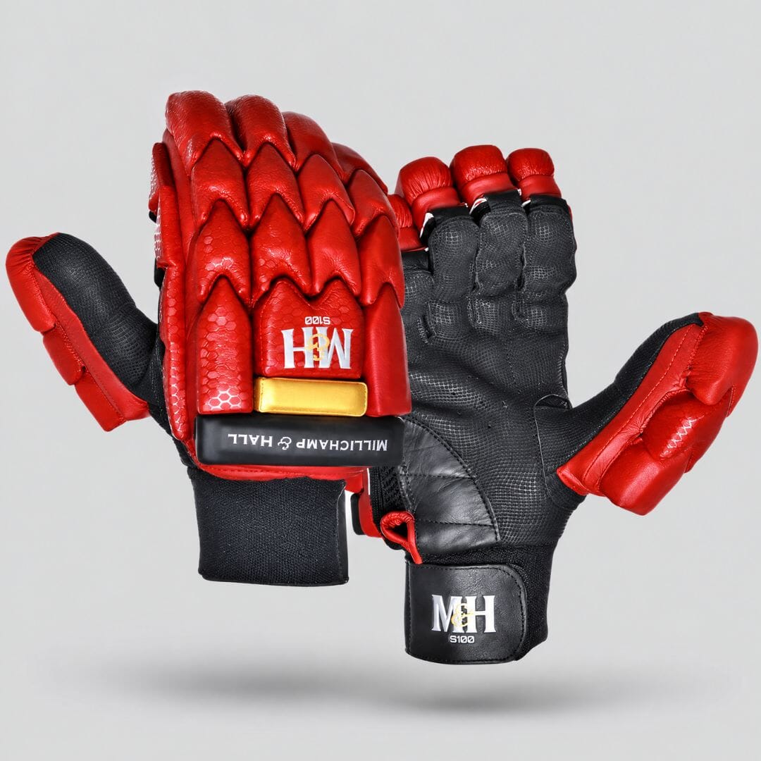Coloured S100 Batting Gloves Batting Gloves Millichamp and Hall