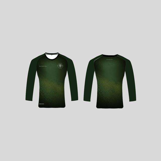Rockhampton Mens Sublimated Longsleeve Training Shirt Millichamp and Hall