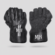 K100 Wicket Keeping Gloves Black Wicketkeeping Millichamp and Hall