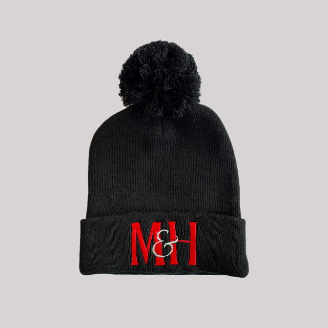 Limited Edition: Black Bobble Hat Accessories Millichamp and Hall