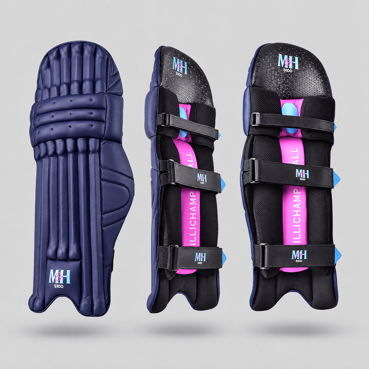 Coloured S100 Batting Pads Batting Pads Millichamp and Hall