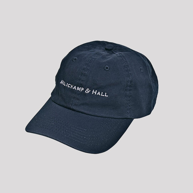 Navy Cotton Cap Accessories Millichamp and Hall