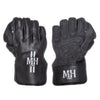 K100 Wicket Keeping Gloves Black Wicketkeeping Millichamp and Hall