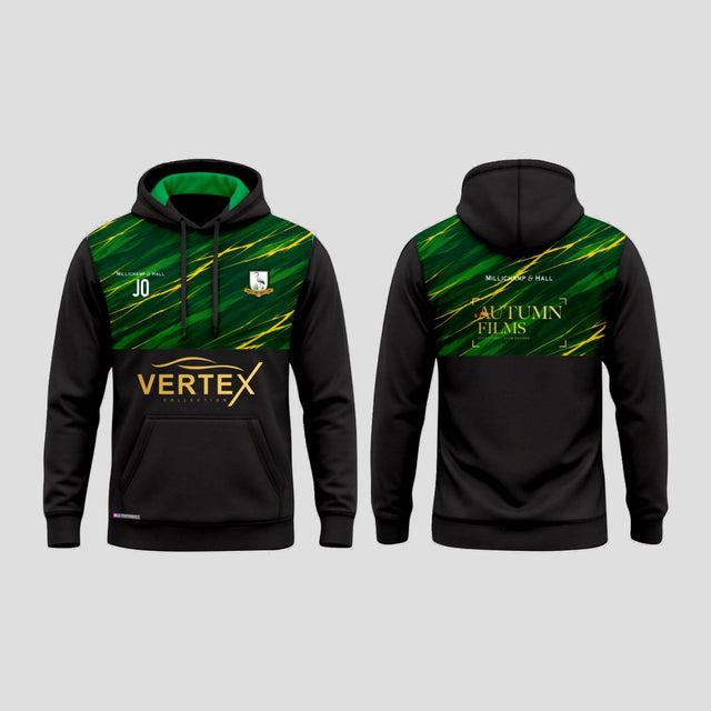 North Curry Junior Performance Hoodie Millichamp and Hall