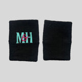 Pink and Teal Sweatband Millichamp and Hall